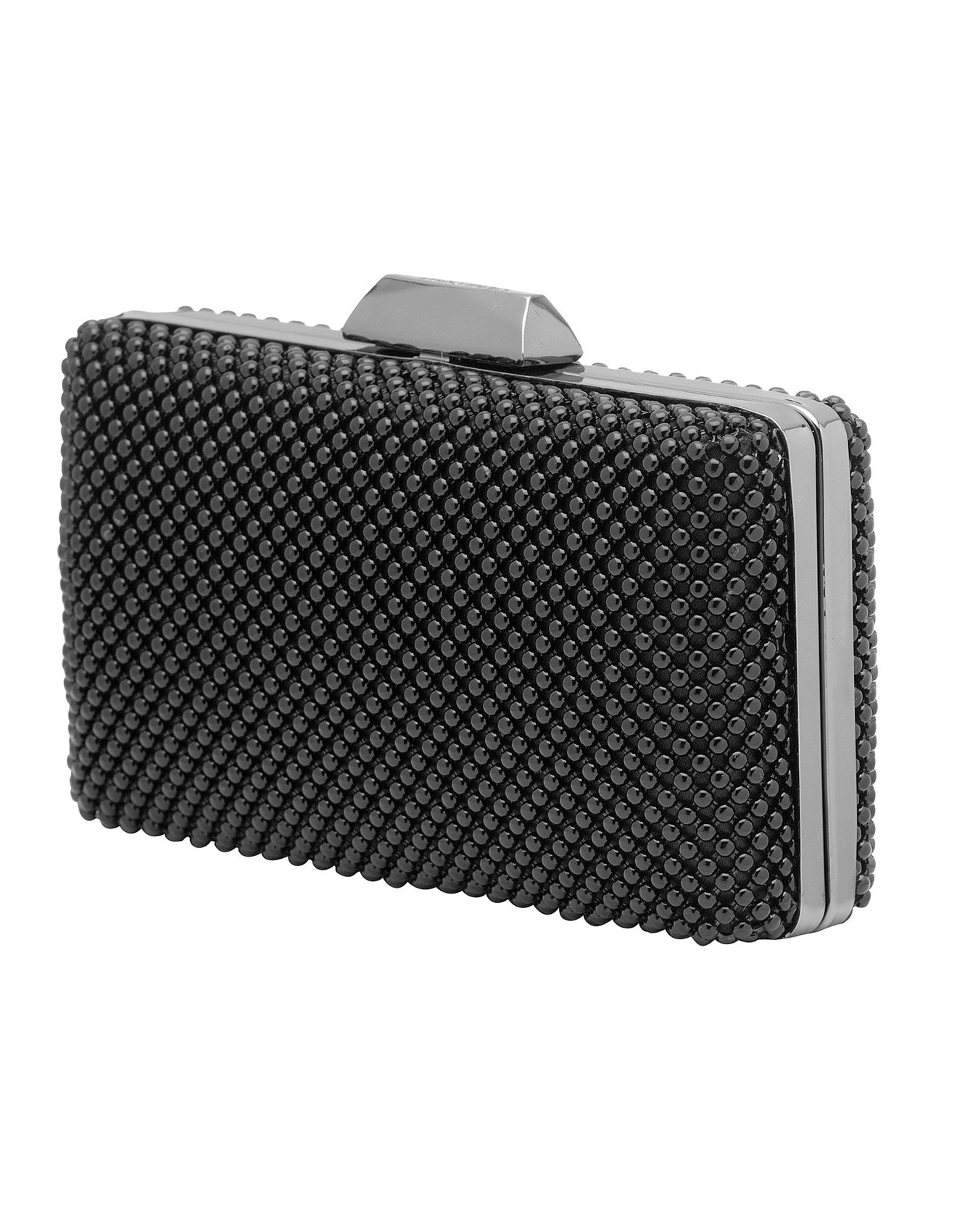 Olga Berg - The Natasha Ball Mesh Clutch