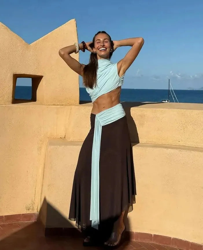 bec and bridge asym midi dress Bec + Bridge