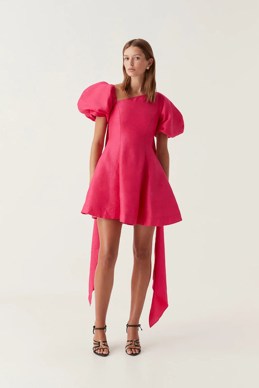 AJE - Arista Tulip Sleeve Mini Dress