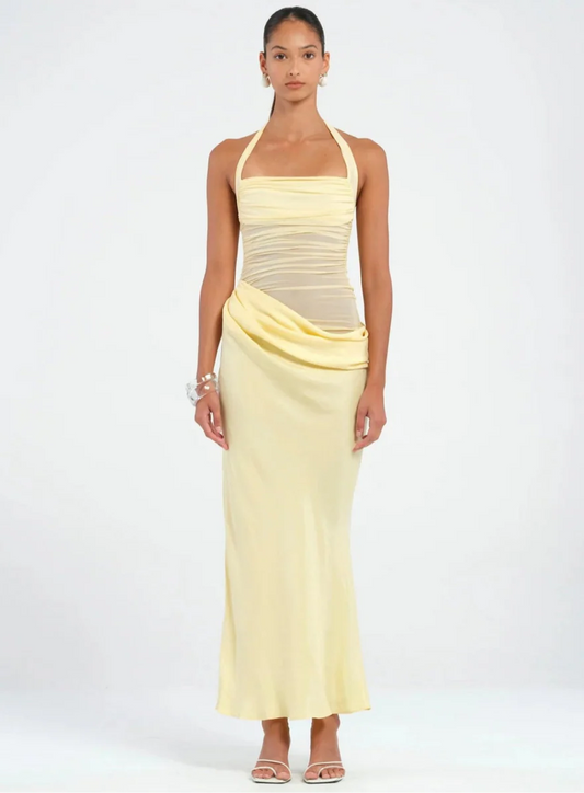 Benni - Gina Maxi Dress - Yellow