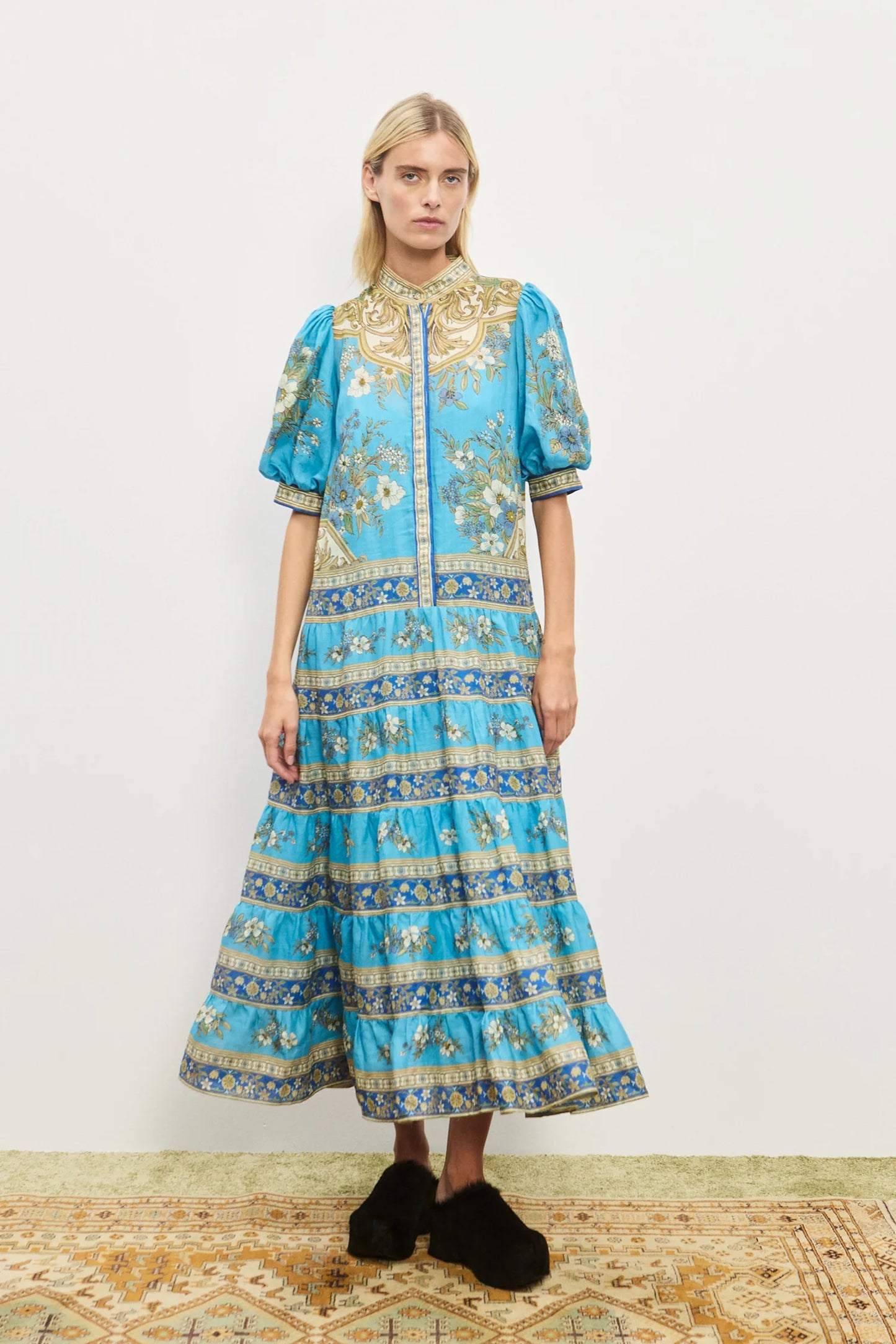 Alemais - Cassie Tiered Midi Dress