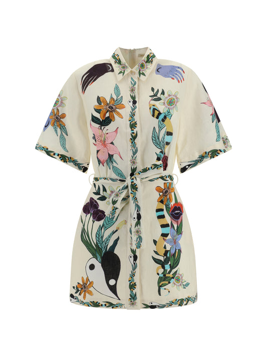 Alemais - Meghan Mini Shirtdress