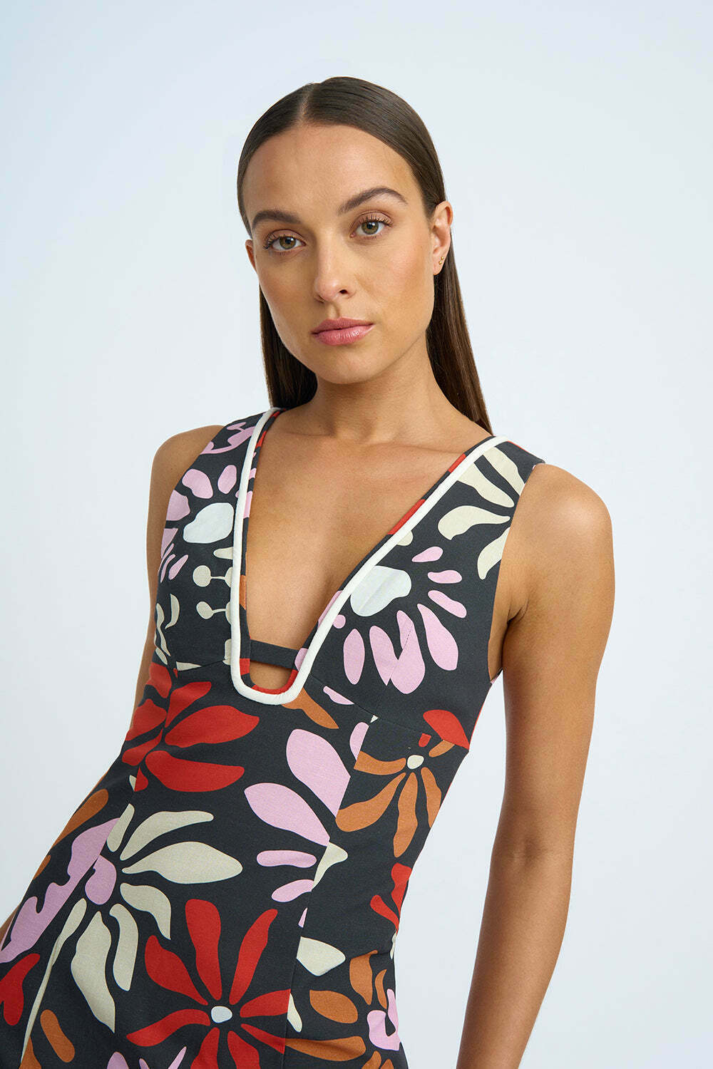 By Johnny - Dandy Breeze Gathered Halter Dress