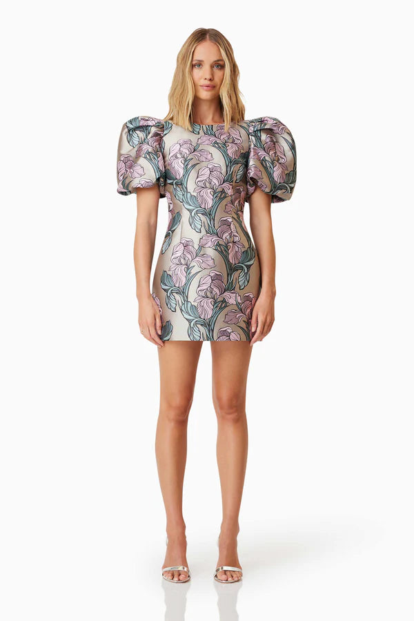 Elliat - Audrey Cocktail Mini Dress In Purple