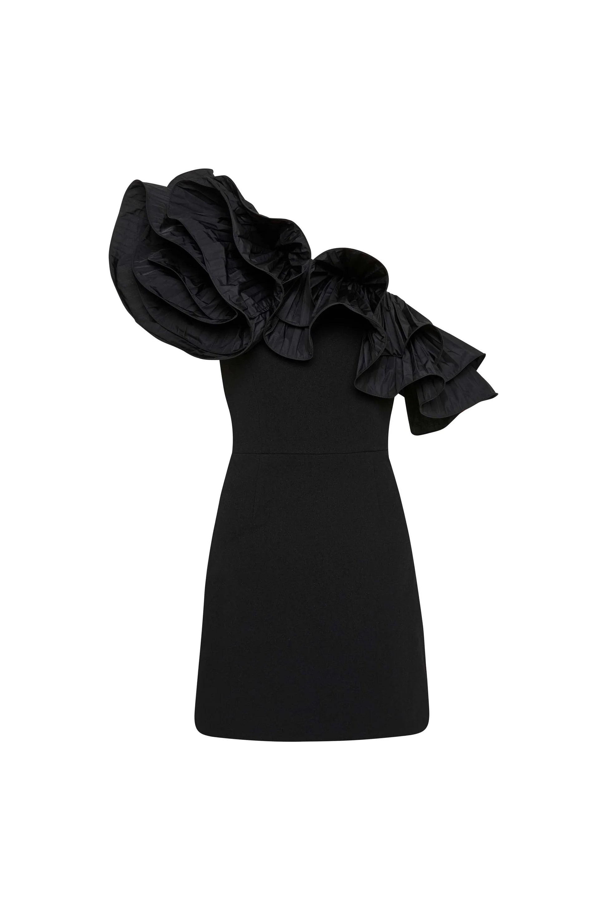 Rebecca Vallance - Eva One Shoulder Mini Dress  No Strings Dress Hire