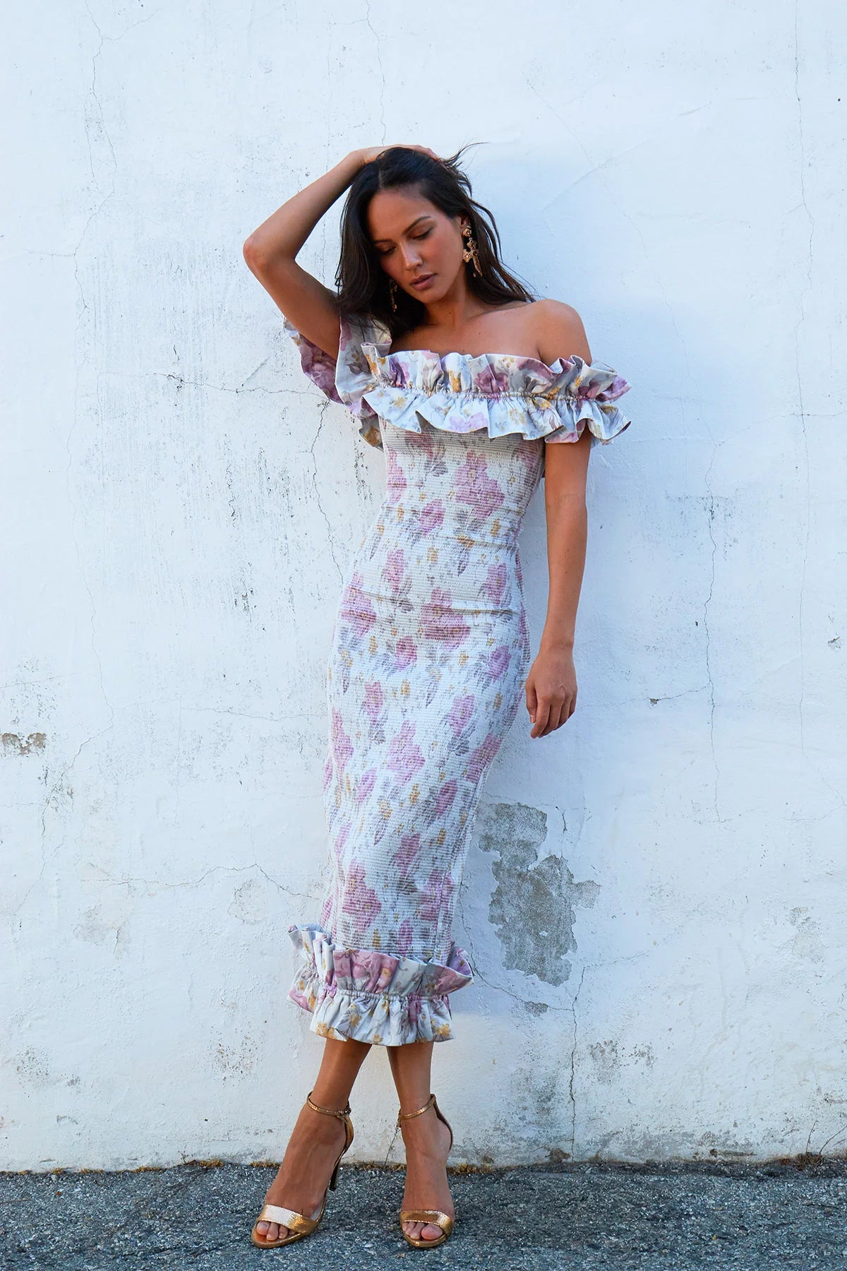 v chapman midi dress V. Chapman