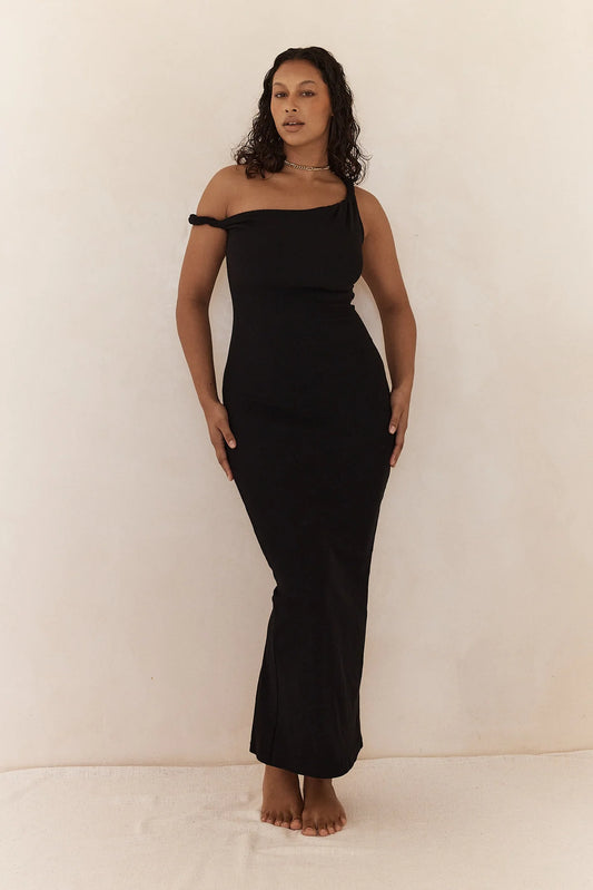 Johansen - The Long Poppy Dress - Black