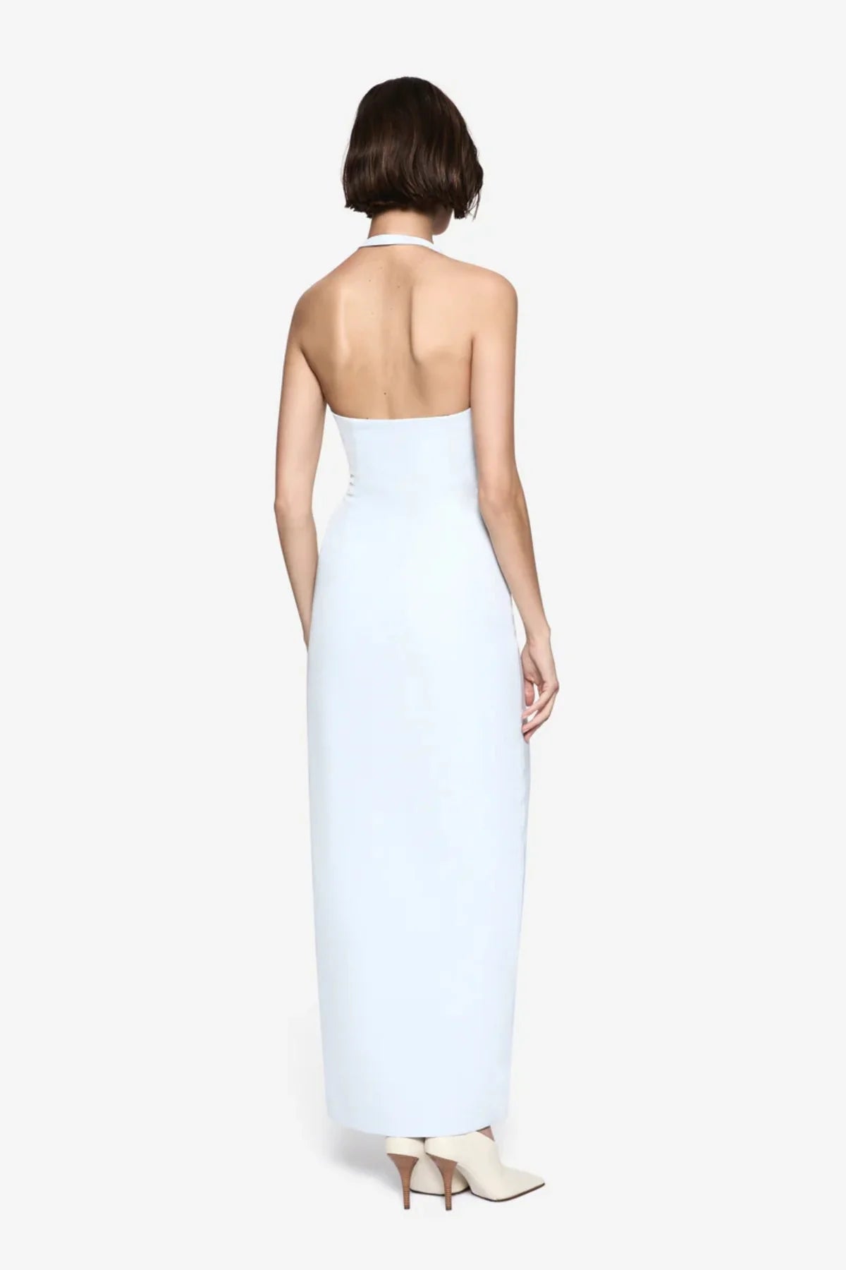 Misha - The Lusi Crepe Dress - Skywriting