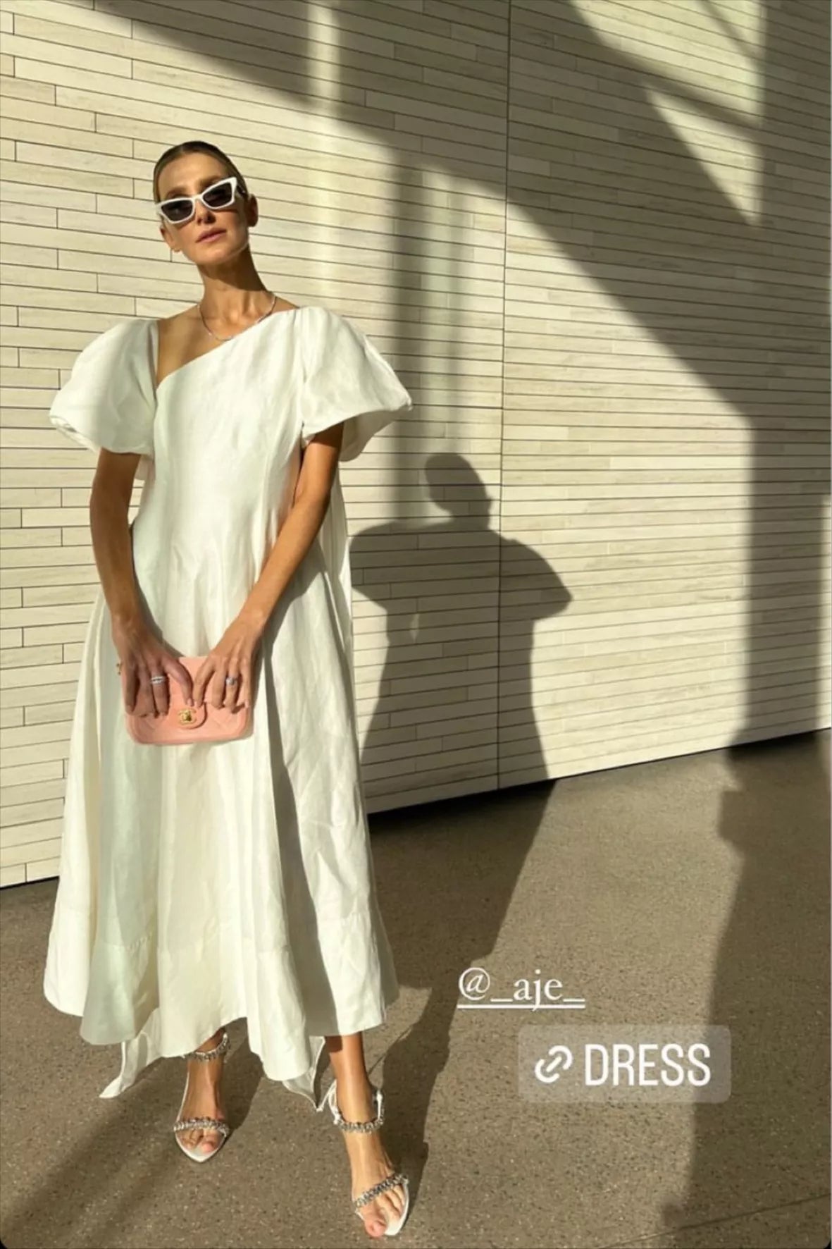 AJE - Arista Tulip Sleeve Midi Dress