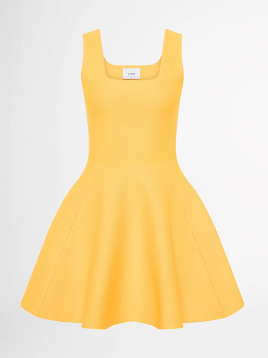 Gallaria Knit Dress - Yellow