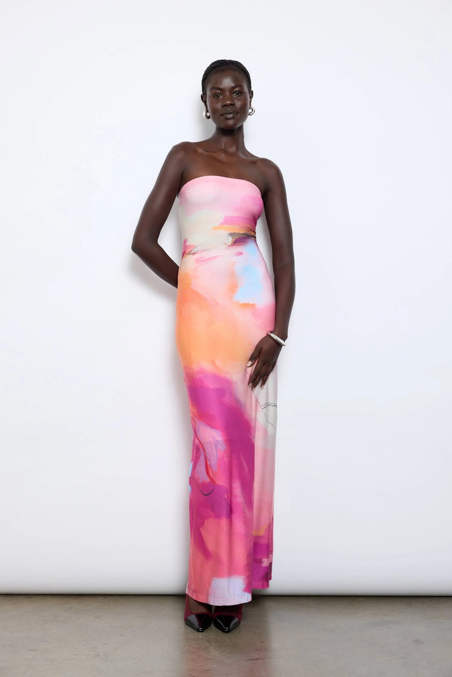 with harper lu pink dress With Harper Lu Textured Wrap Mini Dress Hire Paloma Dress Hire
