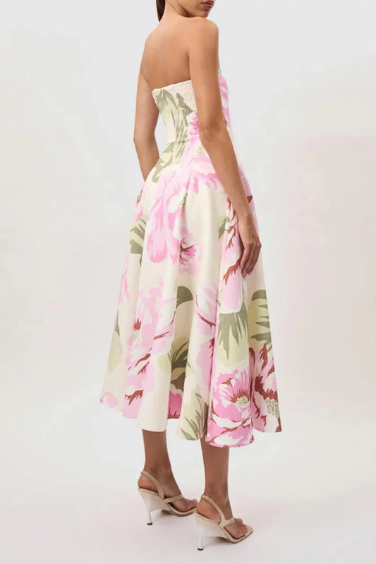 By Johnny - Carrie Strapless Dress - Pink