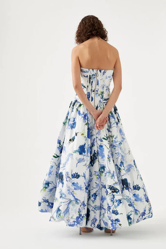 AJE - Violette Bubble Hem Maxi Dress