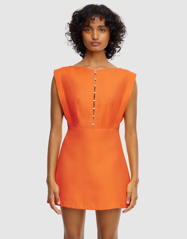 Acler - Grindale Mini Dress  No Strings Dress Hire