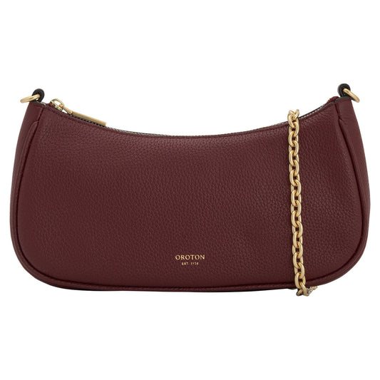 Oroton - Eve Mini Baguette - Burgandy