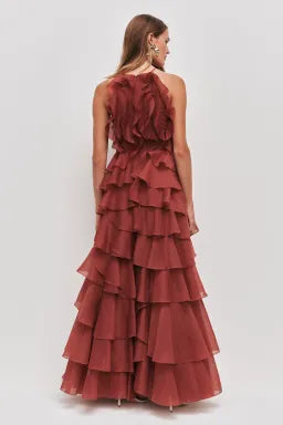 AJE - Cleo Gown - Rust