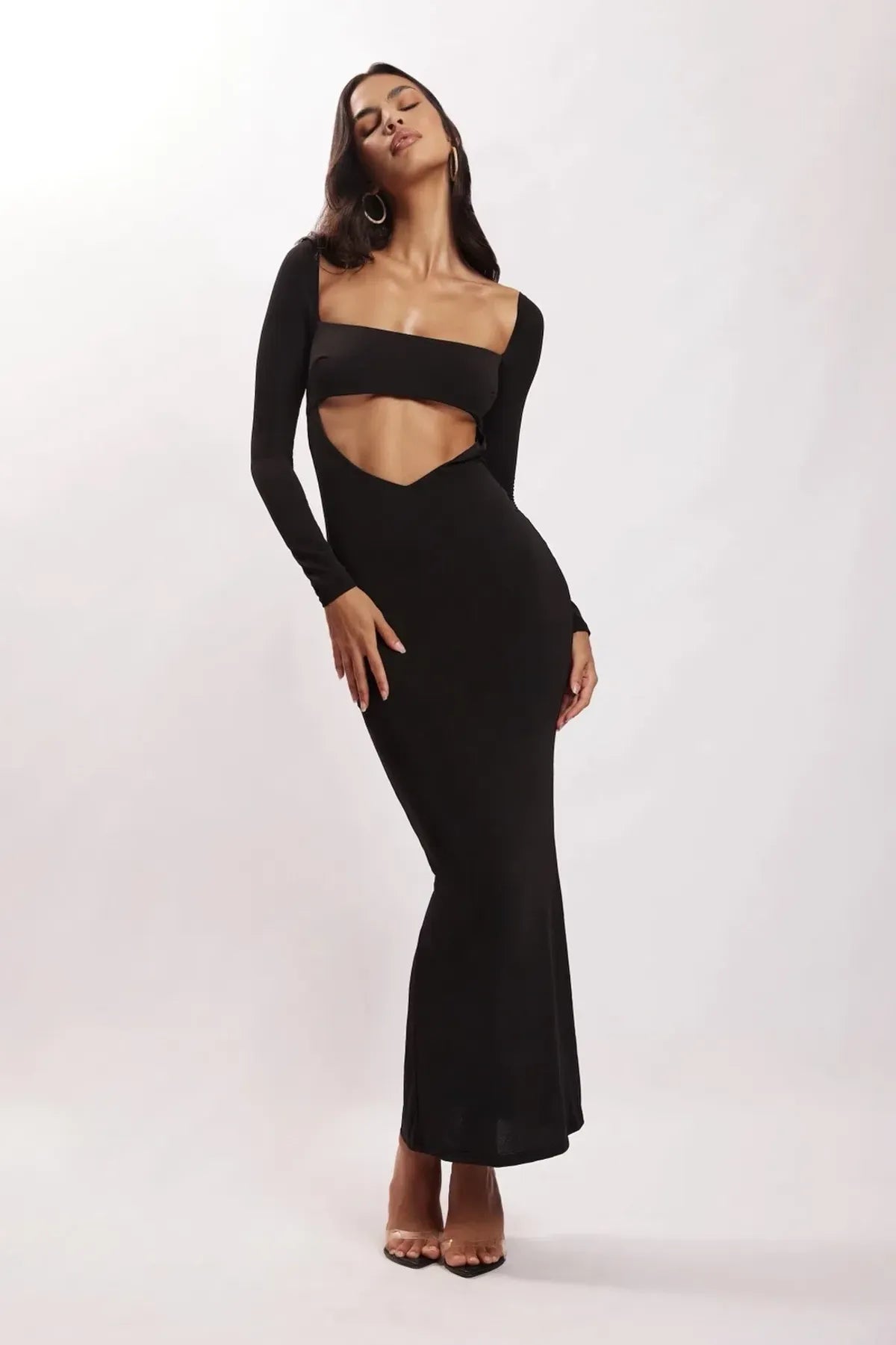 Meshki - Ashleigh Cut Out Bandeau Maxi