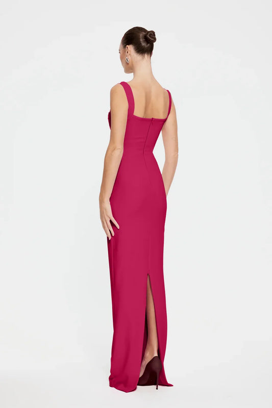 Effie Kats - Marbella Gown - Raspberry