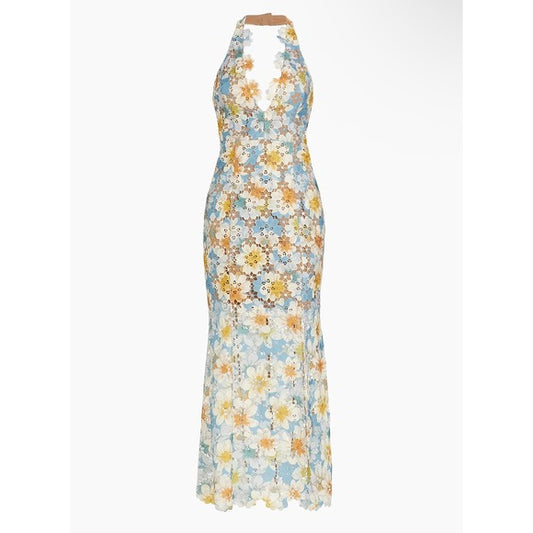 Elliatt - Nesting Floral Lace Maxi Dress