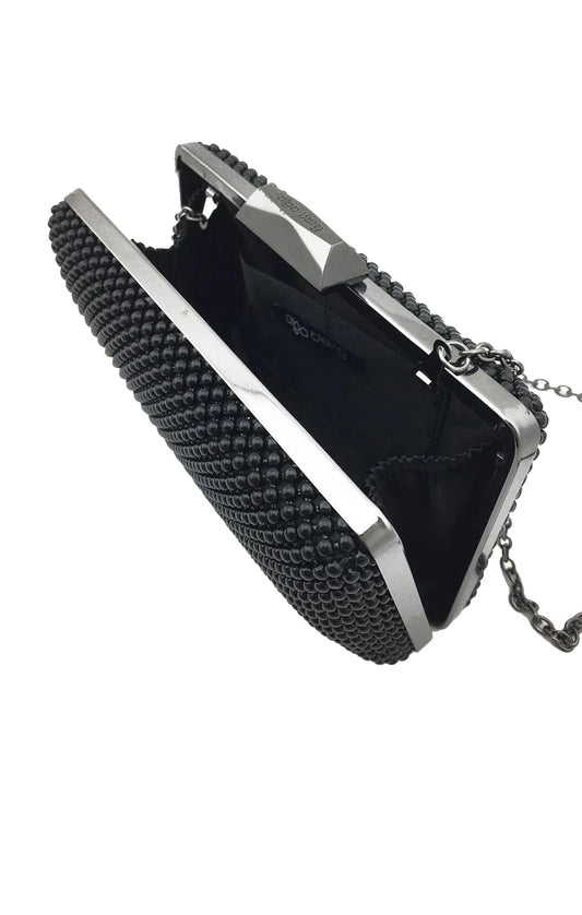 Olga Berg - The Natasha Ball Mesh Clutch