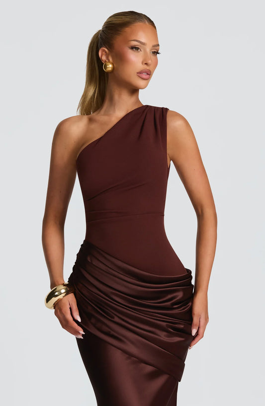 BabyBoo - Sadona Maxi Dress - Plum Brown
