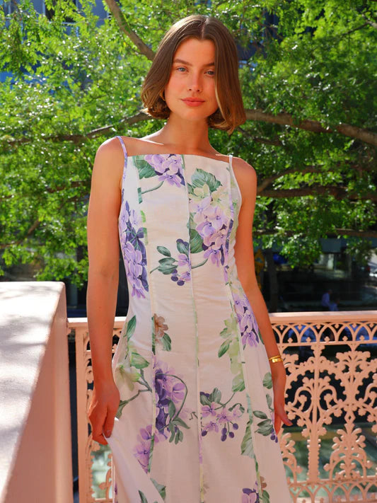 By Nicola - Lagoon Maxi Dress in Garden Party
