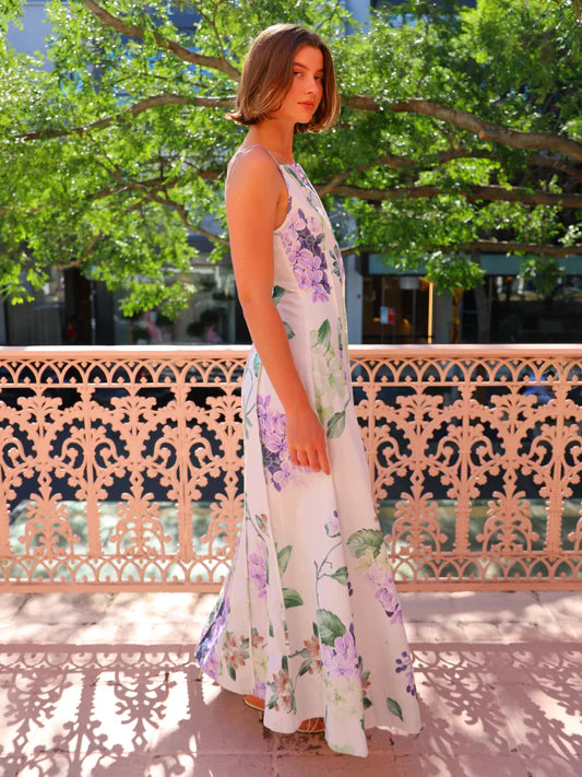 By Nicola - Lagoon Maxi Dress in Garden Party