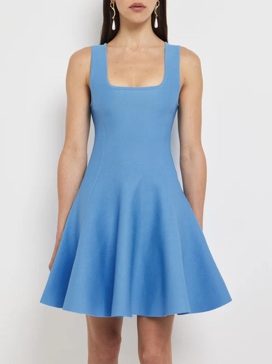 Galleria Knit Dress - Blue