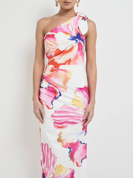 Fleur Blooms Midi Dress - Floral