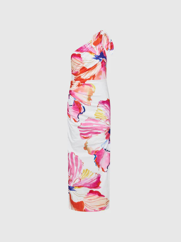 Fleur Blooms Midi Dress - Floral