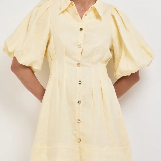 Elisa Mini Dress - Limoncello