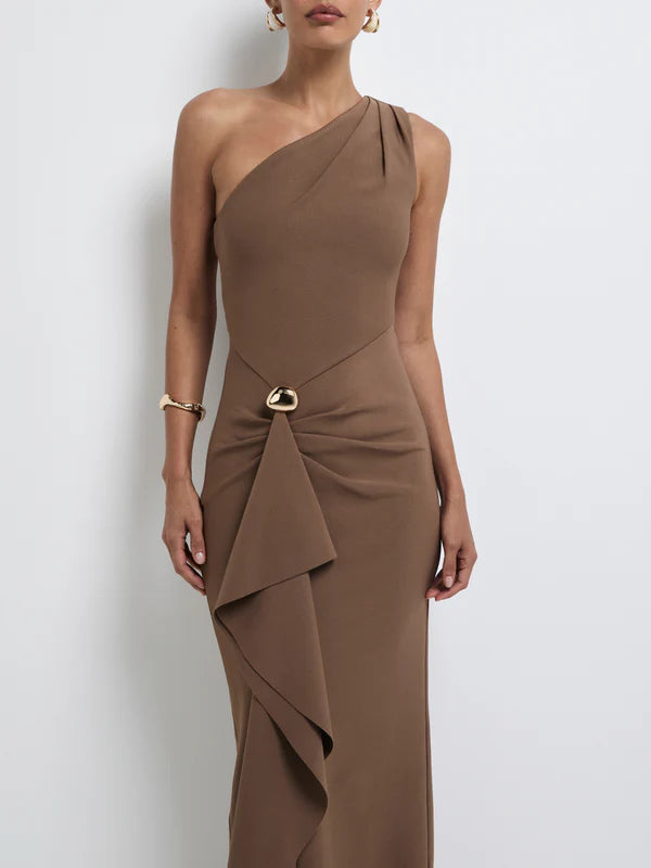 Sheike - Dominique Maxi Dress - Chocolate