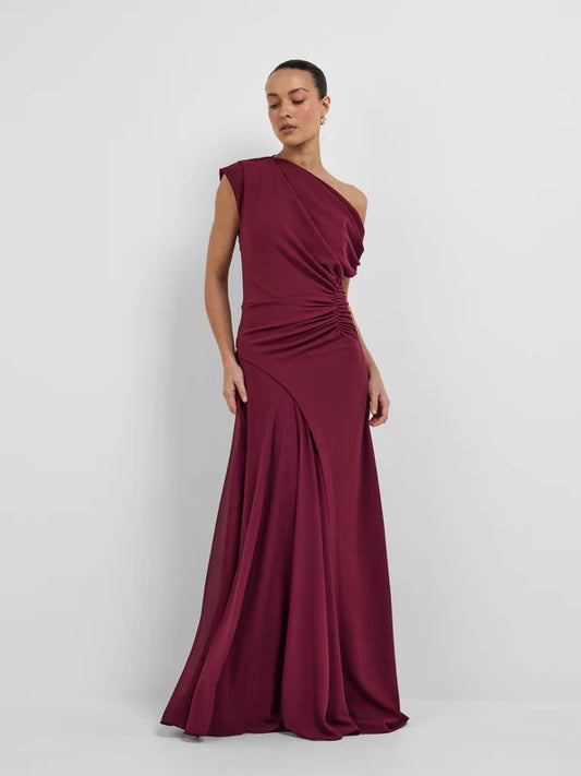 Celine Maxi Dress - Plum