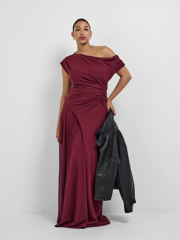 Celine Maxi Dress - Plum
