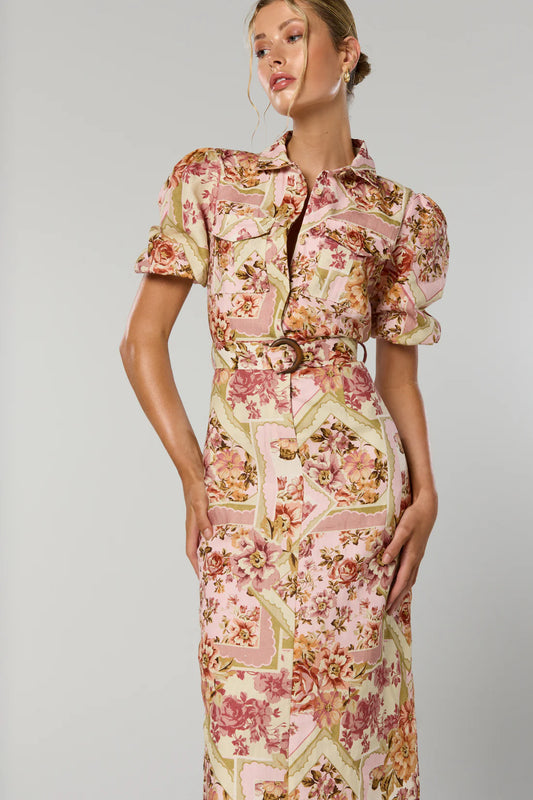 Winona - Vaughn Belted Dress