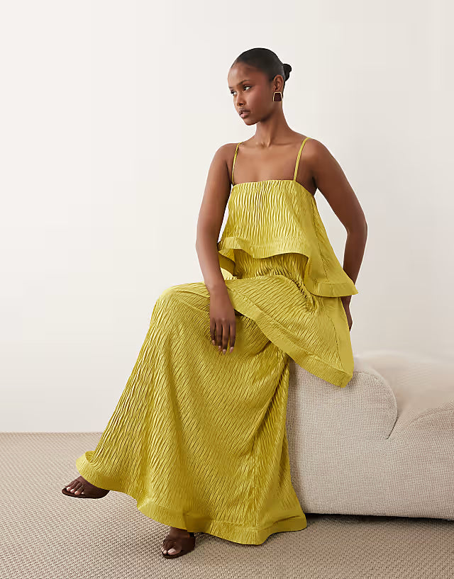 Zola Maxi Dress - Lime