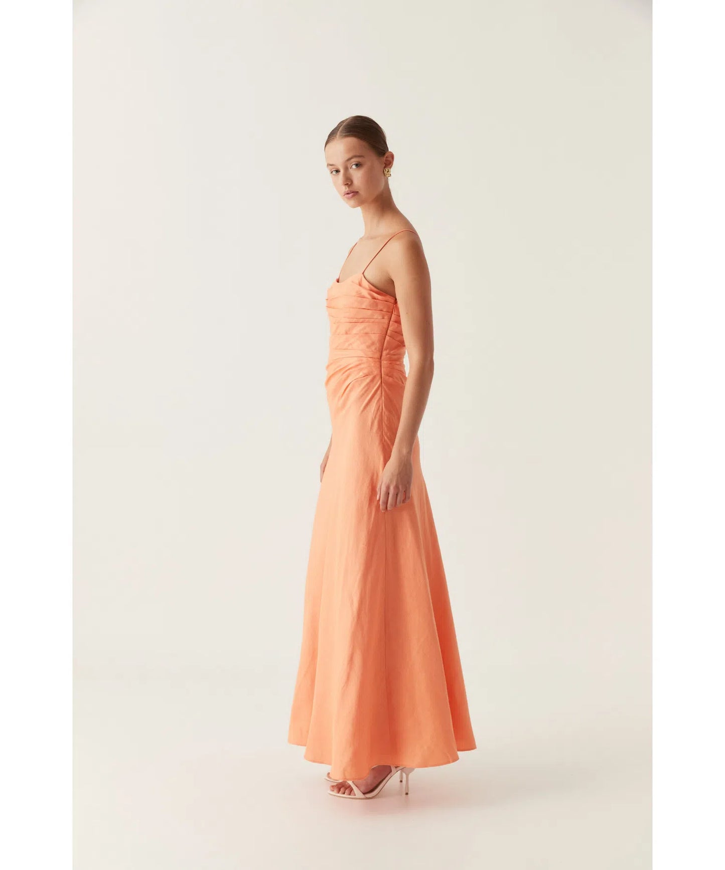 AJE - Clarice Draped Maxi Dress
