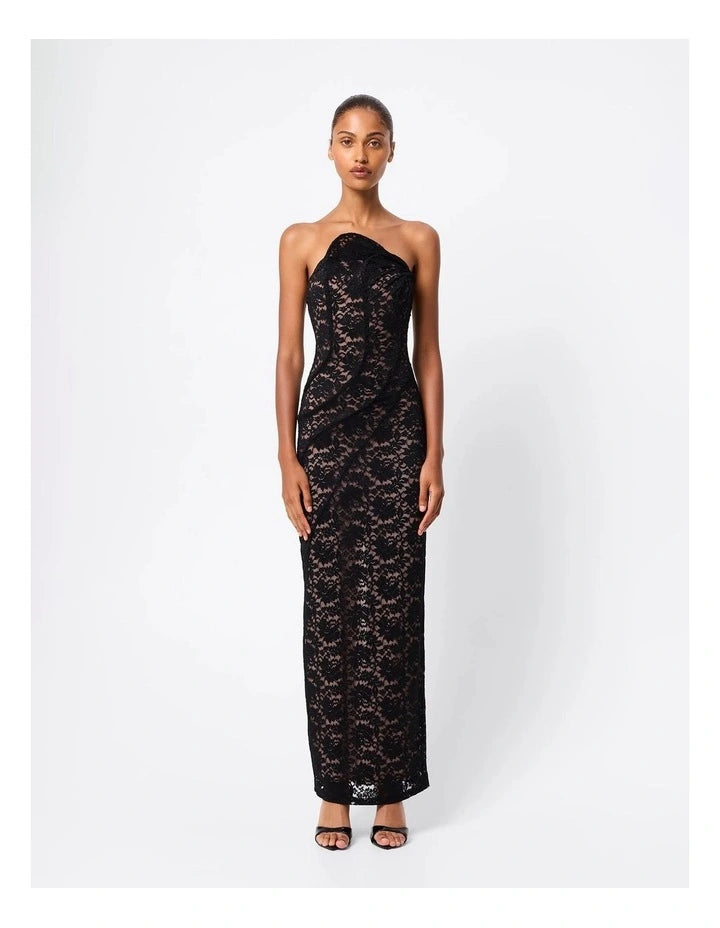 Mossman - Lucia Maxi Dress - Black