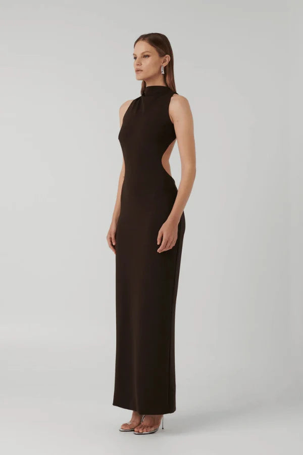 Effie Kats - Ambre Gown - Coffee
