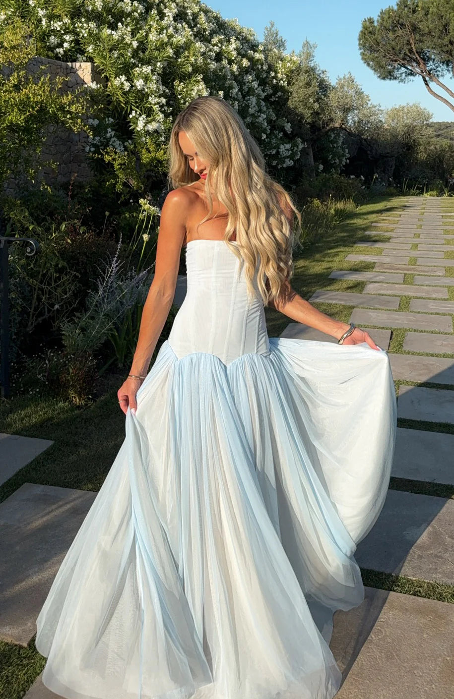 Magic Muse Maxi Dress - Baby Blue