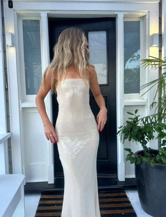 Benni - Juliano Sequin Slip Maxi Dress