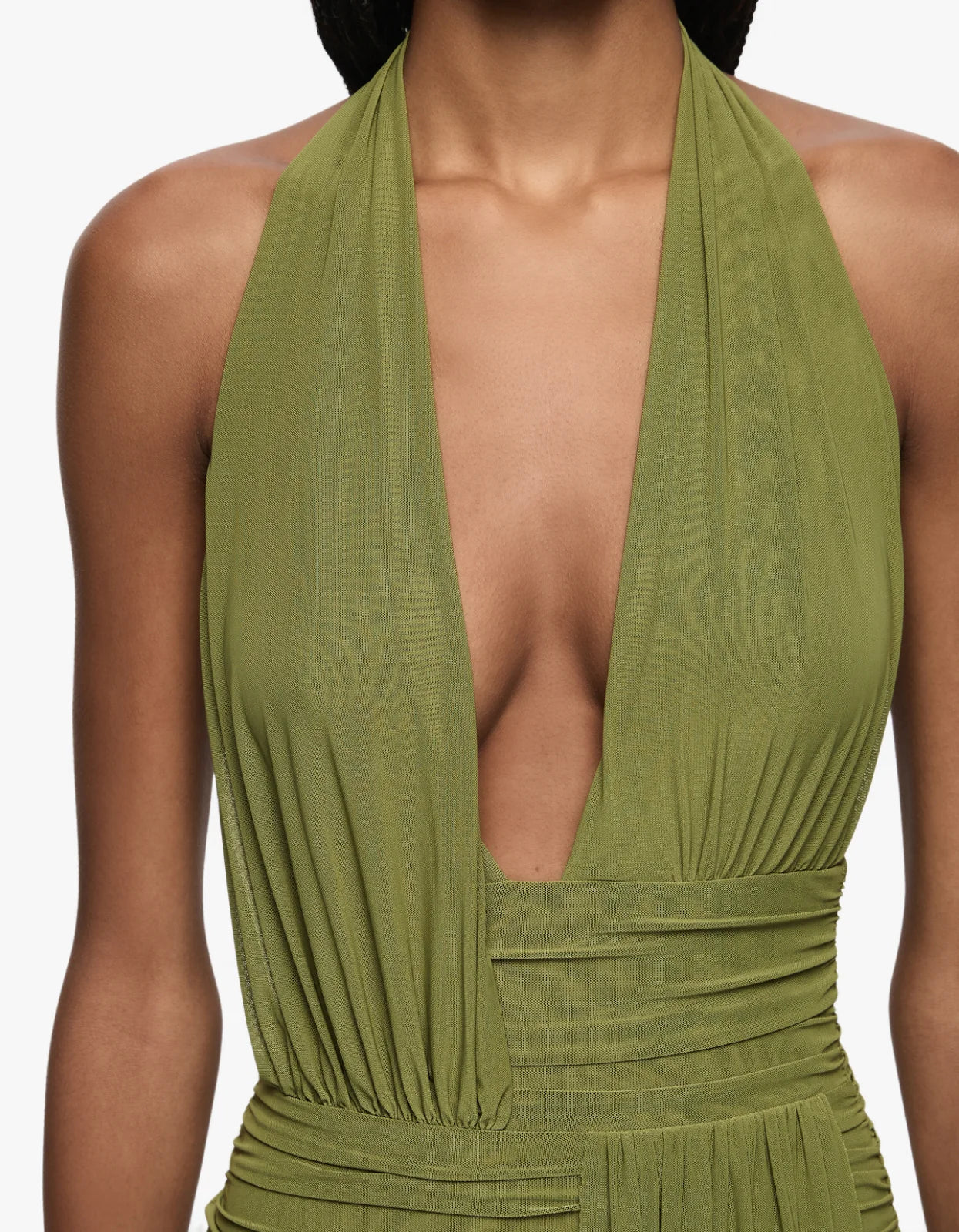 Bec + Bridge - Cassis Drape Maxi Dress - Fern