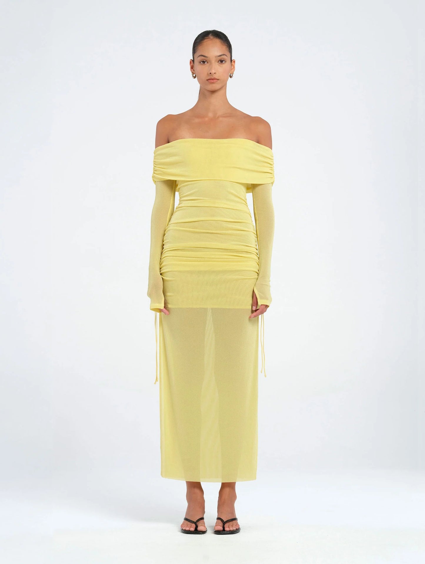 Benni - Blaire Midi Dress - Lemon