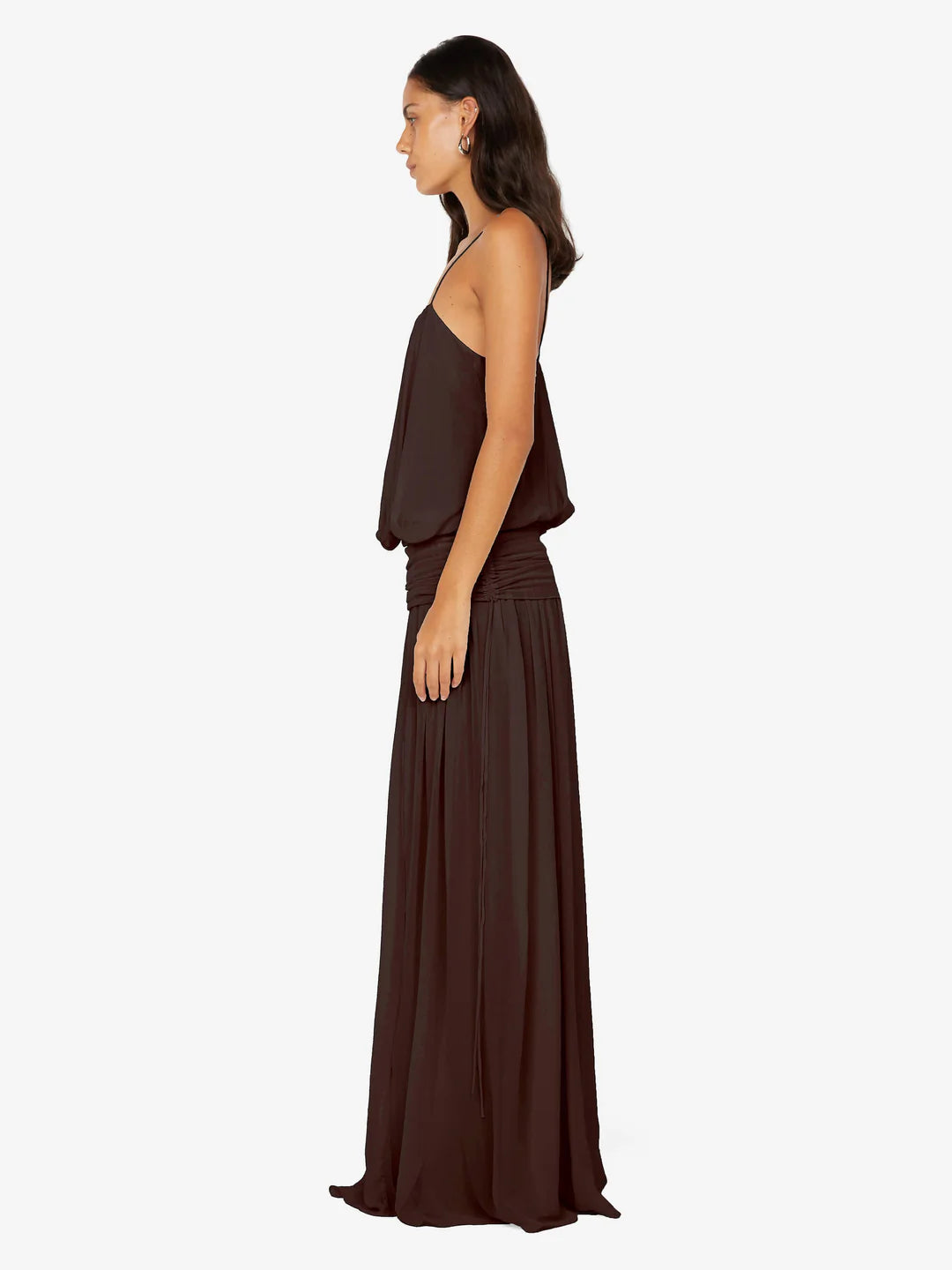 Bec + Bridge - Camille Blouson Dress - Dark Chocolate