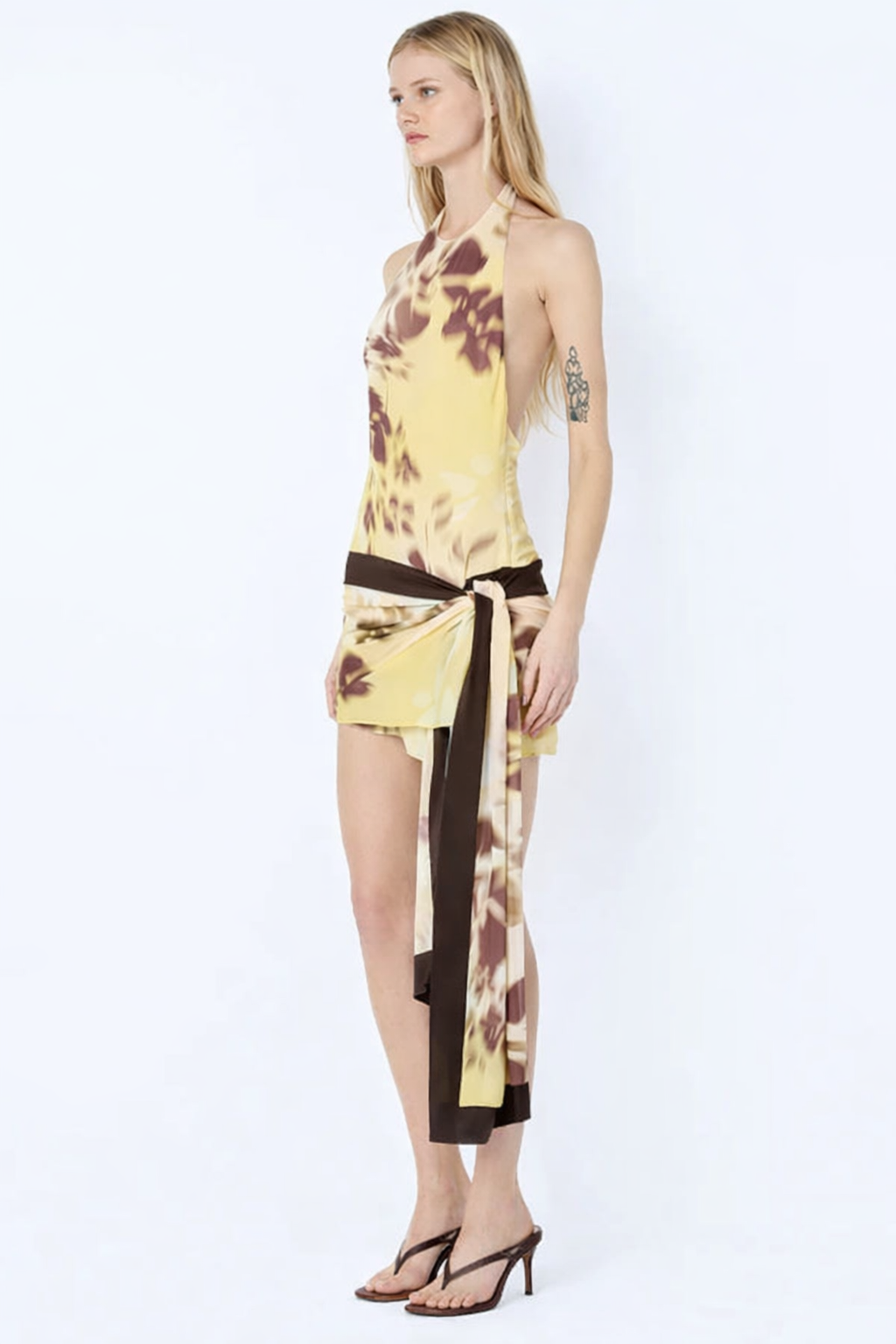 Bec + Bridge - Blaise Halter Mini Dress | Palmera Floral