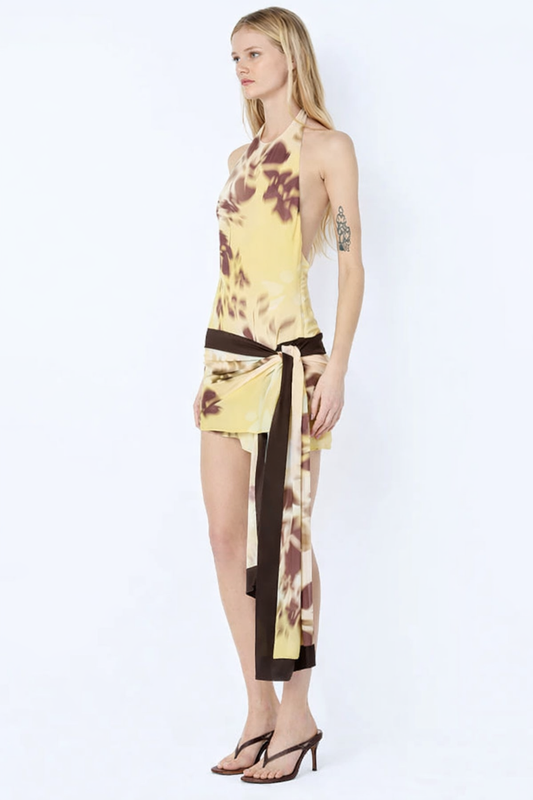 Bec + Bridge - Blaise Halter Mini Dress | Palmera Floral