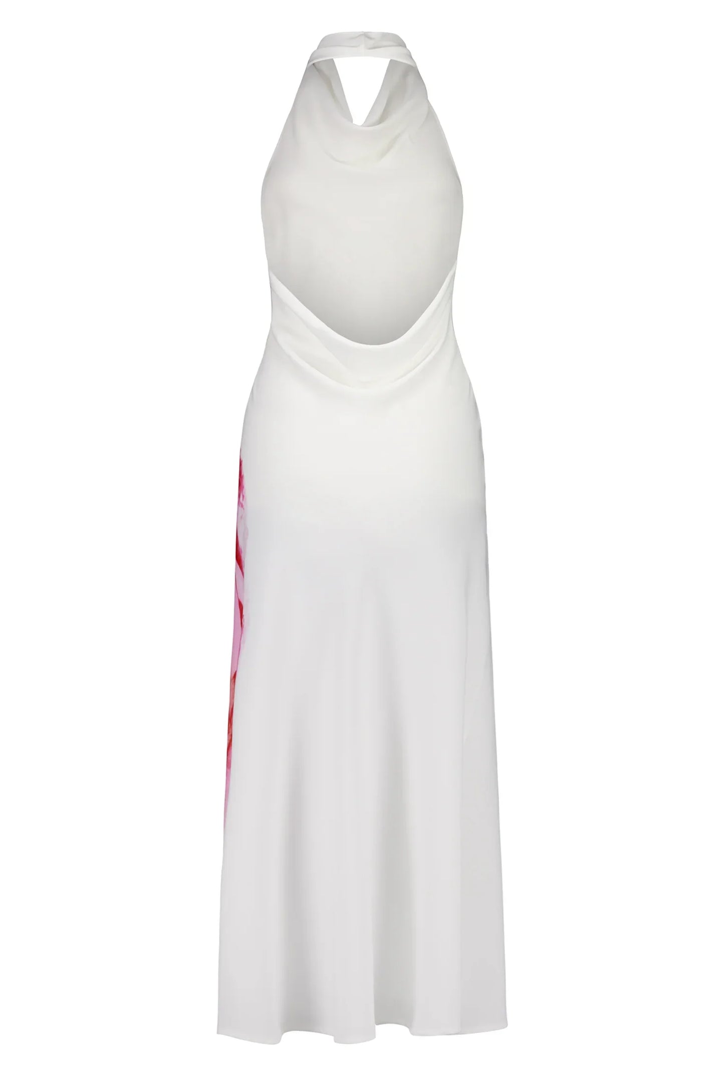 With Harper Lu - With Harper Lu Cowl Slip Dress - White Rose