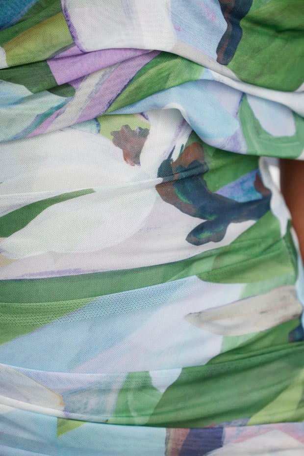 Acler - Richdore Maxi Dress Cornlily Meadow