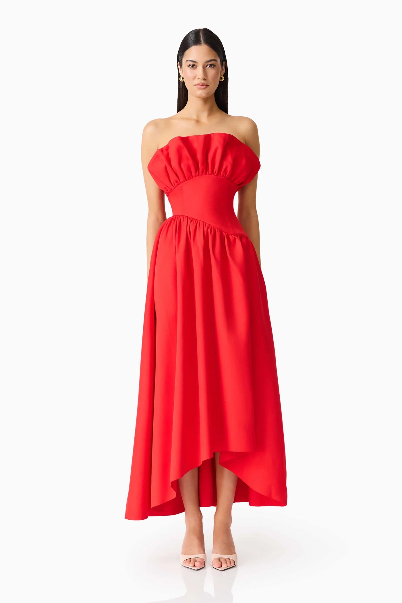 Elliat - Laurel Sleeveless Maxi Dress In Red
