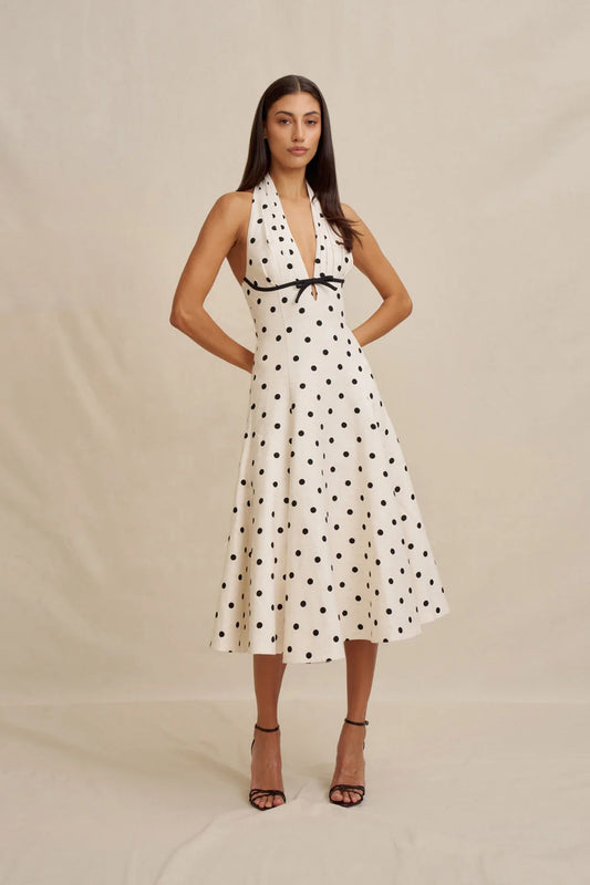 By Johnny - Florantina Polka Midi Dress